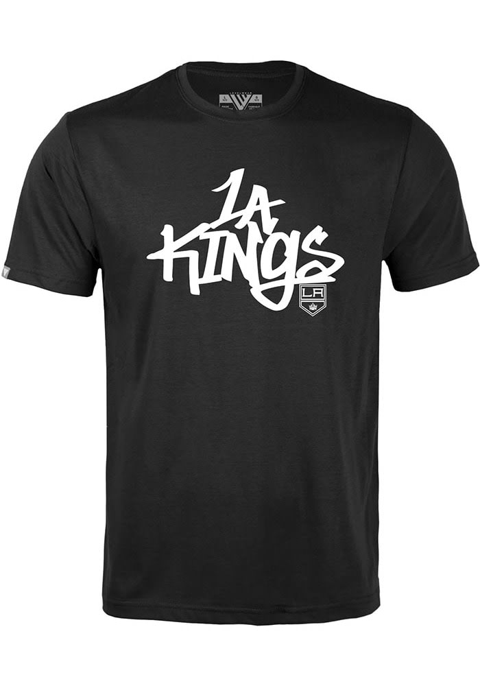 Los Angeles Kings Levelwear Logo Richmond T-Shirt - Black