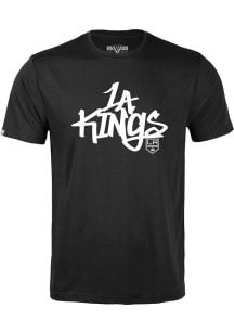 Levelwear Los Angeles Kings Youth Black Richmond Jr Short Sleeve T-Shirt