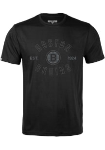 Levelwear Boston Bruins Black Richmond Abyssal Short Sleeve T Shirt
