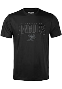 Levelwear Pittsburgh Penguins Black Richmond Darkmoon Short Sleeve T Shirt