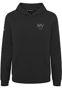 Levelwear New York Islanders Youth Black Podium Jr Nightfall Long Sleeve Hoodie