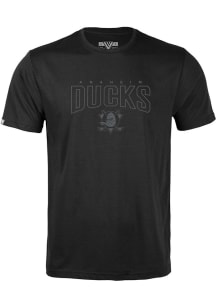 Levelwear Anaheim Ducks Youth Black Richmond Jr Darkmoon Short Sleeve T-Shirt