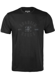 Levelwear Anaheim Ducks Youth Black Richmond Jr Abyssal Short Sleeve T-Shirt