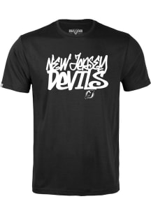 Levelwear New Jersey Devils Youth Black Richmond Jr Short Sleeve T-Shirt