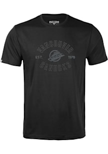 Levelwear Vancouver Canucks Youth Black Richmond Jr Abyssal Short Sleeve T-Shirt