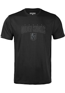 Levelwear Vegas Golden Knights Youth Black Richmond Jr Darkmoon Short Sleeve T-Shirt