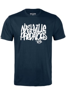Levelwear Nashville Predators Youth Navy Blue Richmond Jr Short Sleeve T-Shirt