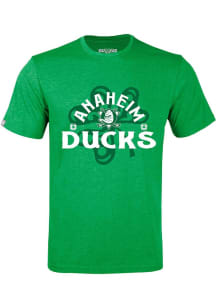 Levelwear Anaheim Ducks Green Richmond Shamrock St Patrick's Day Short Sleeve T Shirt