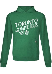 Levelwear Toronto Maple Leafs Mens Green Relay Boots St Patrick's Day Long Sleeve Hoodie
