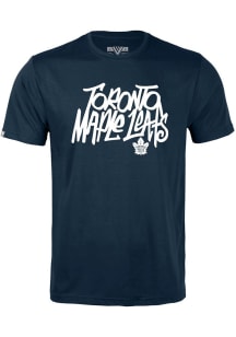 Levelwear Toronto Maple Leafs Youth Navy Blue Richmond Jr Short Sleeve T-Shirt