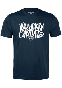 Levelwear Washington Capitals Youth Navy Blue Richmond Jr Short Sleeve T-Shirt