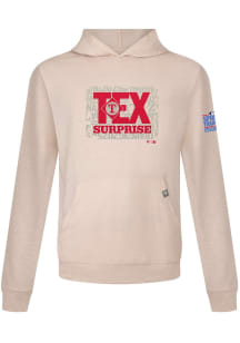 Levelwear Texas Rangers Mens Tan Relay Cactus League Box Long Sleeve Hoodie
