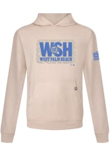 Levelwear Washington Nationals Mens Tan Relay Grapefruit League Box Long Sleeve Hoodie