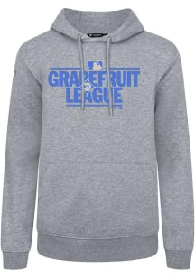 Levelwear Washington Nationals Mens Grey Podium Grapefruit League Full Front Long Sleeve Hoodie