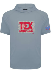 Levelwear Texas Rangers Grey Phase Cactus League Box Short Sleeve Hoods