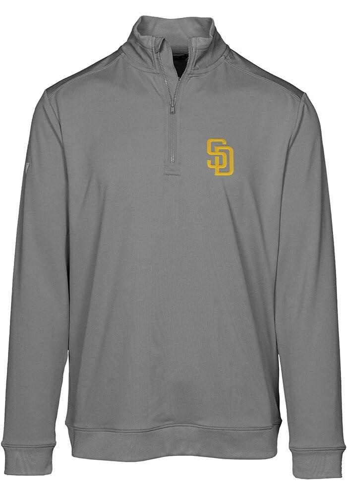 Levelwear Women's San Diego Padres 2023 City Connect White Quarter-Zip  Shirt