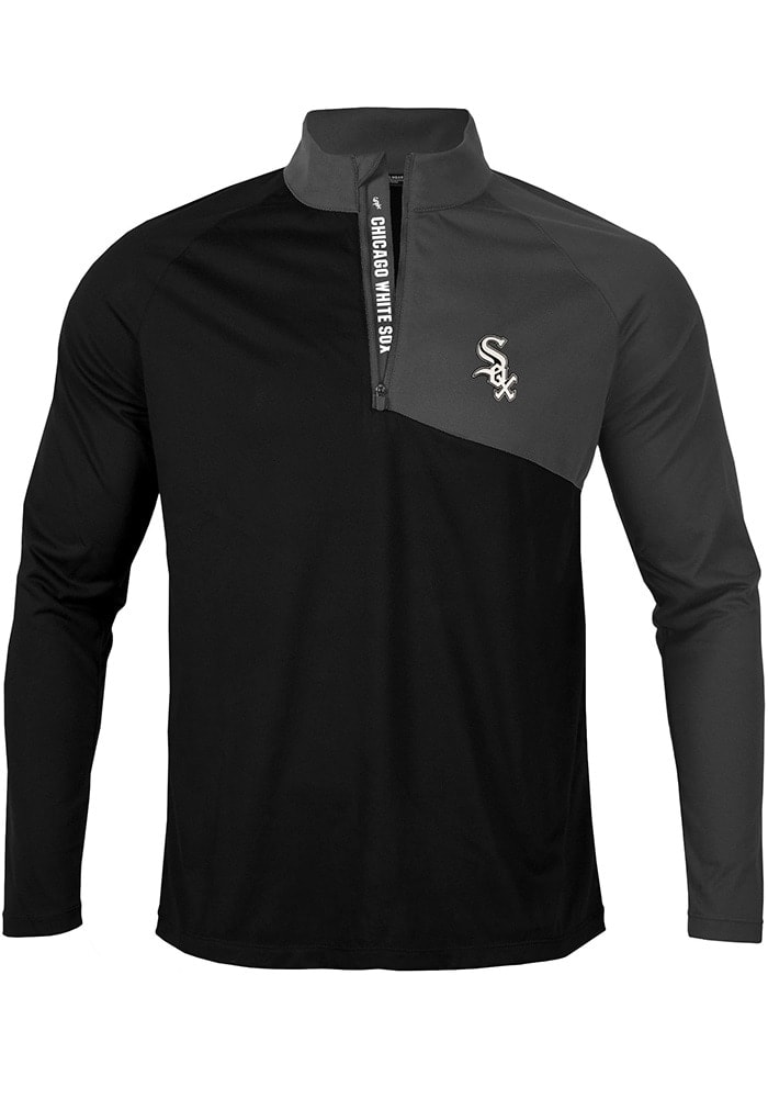 Levelwear Chicago White Sox Mens Pinnacle Pullover - BLACK