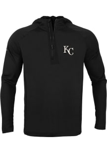 Levelwear Kansas City Royals Mens Black Zander Long Sleeve Hoodie