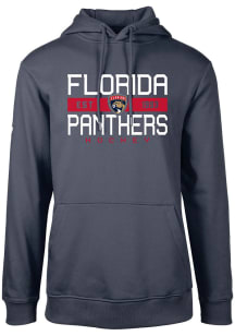 Levelwear Florida Panthers Mens Navy Blue Podium Long Sleeve Hoodie