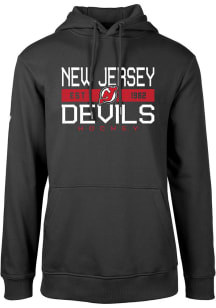 Levelwear New Jersey Devils Mens Black Podium Long Sleeve Hoodie