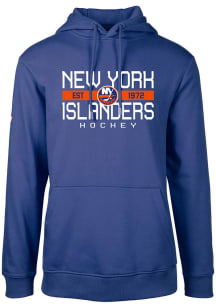 Levelwear New York Islanders Mens Blue Podium Long Sleeve Hoodie