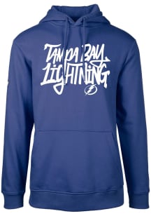 Levelwear Tampa Bay Lightning Mens Blue Podium Long Sleeve Hoodie