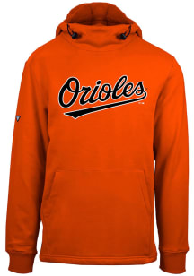 Levelwear Baltimore Orioles Mens Orange Shift Long Sleeve Hoodie