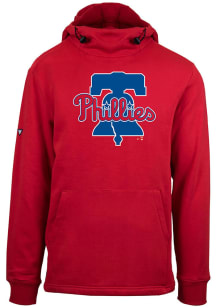 Levelwear Philadelphia Phillies Mens Red Shift Long Sleeve Hoodie