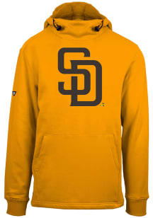 Levelwear San Diego Padres Mens Gold Shift Long Sleeve Hoodie