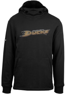 Levelwear Anaheim Ducks Mens Black Shift Long Sleeve Hoodie