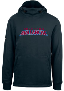 Levelwear Colorado Avalanche Mens Navy Blue Shift Long Sleeve Hoodie