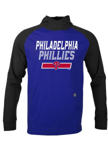 Levelwear Philadelphia Phillies Mens Blue Uproar Long Sleeve Hoodie