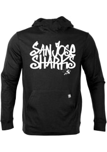 Levelwear San Jose Sharks Mens Black Thrive Fashion Hood
