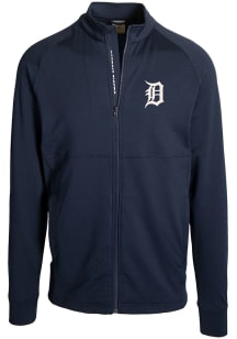 Levelwear Detroit Tigers Mens Navy Blue Nitro Track Jacket