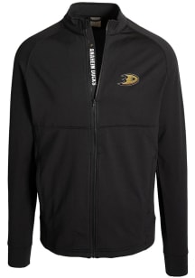 Levelwear Anaheim Ducks Mens Black Nitro Track Jacket