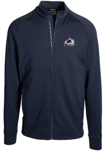 Levelwear Colorado Avalanche Mens Navy Blue Nitro Track Jacket