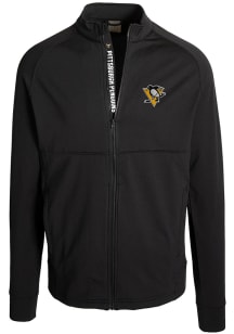 Levelwear Pittsburgh Penguins Mens Black Nitro Track Jacket