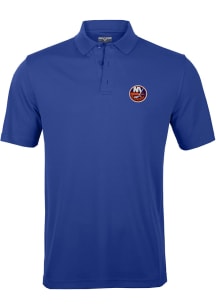 Levelwear New York Islanders Mens Blue Omaha Short Sleeve Polo