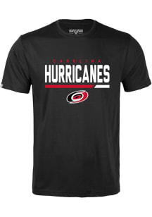 Levelwear Carolina Hurricanes Black Richmond Short Sleeve T Shirt