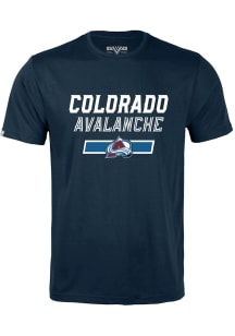 Levelwear Colorado Avalanche Navy Blue Richmond Short Sleeve T Shirt