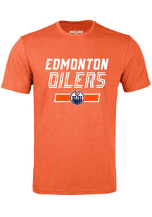 Levelwear Edmonton Oilers Orange Richmond Short Sleeve T Shirt
