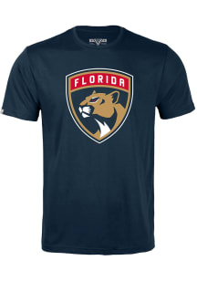 Levelwear Florida Panthers Navy Blue Richmond Short Sleeve T Shirt