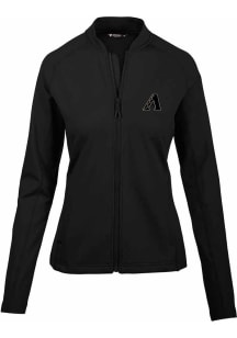 Levelwear Arizona Diamondbacks Womens Black City Connect Ezra Long Sleeve Track Jacket