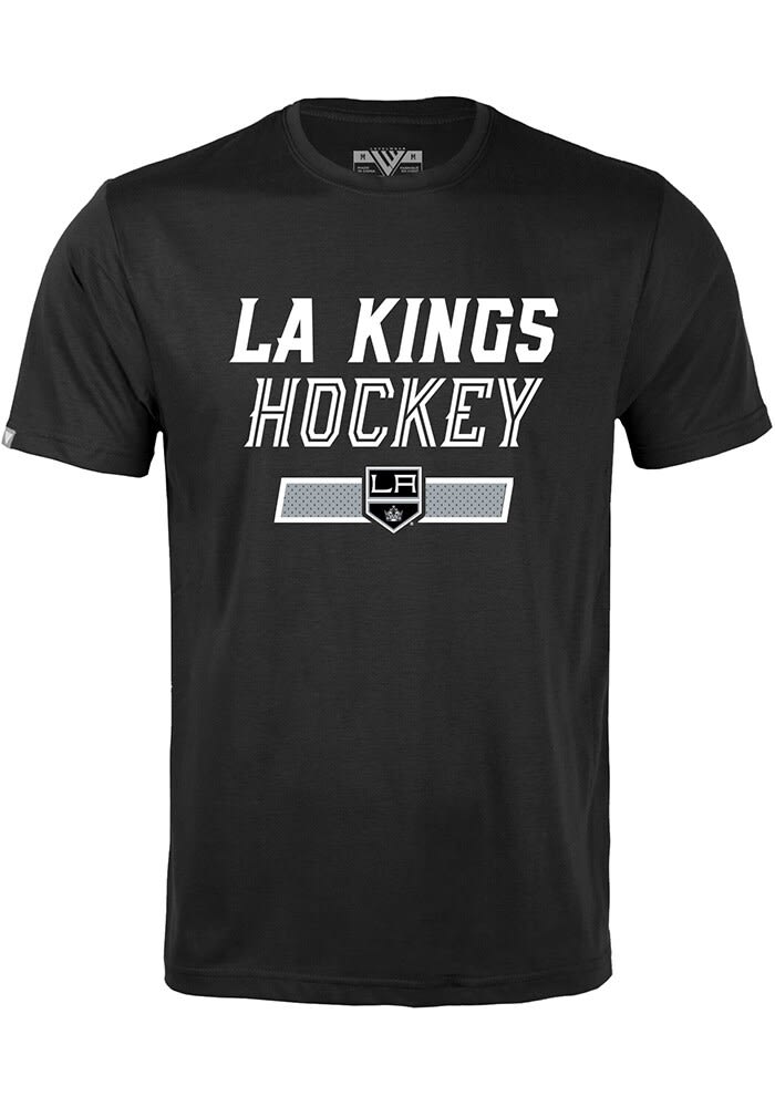 Los Angeles Kings Levelwear Logo Richmond T-Shirt - Black