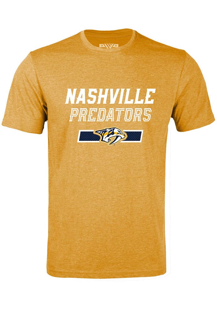 Levelwear Splitter Richmond Short Sleeve Tee Shirt - Nashville Predators -  Adult