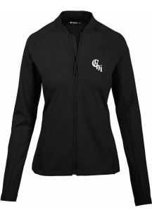 Levelwear Chicago White Sox Womens Black City Connect Ezra Long Sleeve Track Jacket