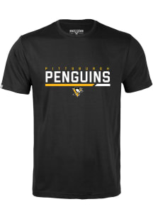 Levelwear Pittsburgh Penguins Black Richmond Short Sleeve T Shirt