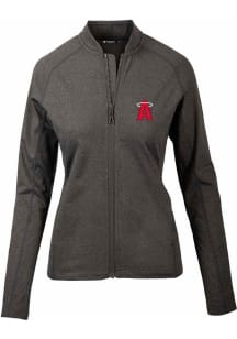 Levelwear Los Angeles Angels Womens Charcoal City Connect Ezra Long Sleeve Track Jacket