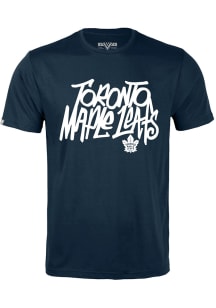 Levelwear Toronto Maple Leafs Navy Blue Richmond Short Sleeve T Shirt