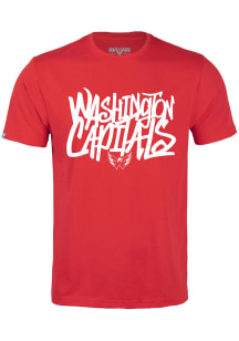 Levelwear Washington Capitals Red Richmond Short Sleeve T Shirt